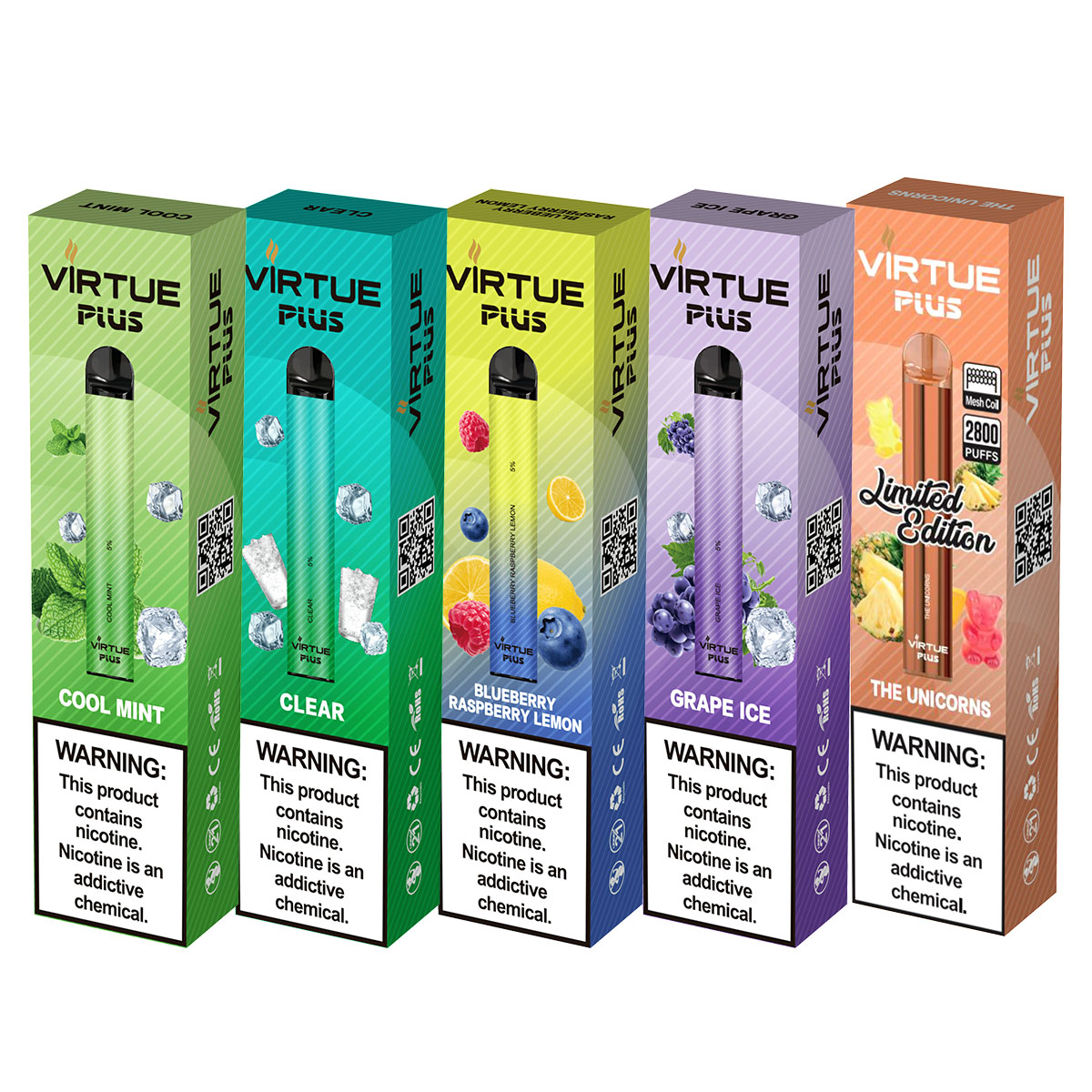 Virtue Plus 2800 Puffs